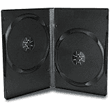 DVD CASE DOUBLE BLACK
